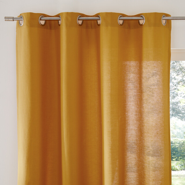 Scenario Cotton Eyelet Curtain - image 1