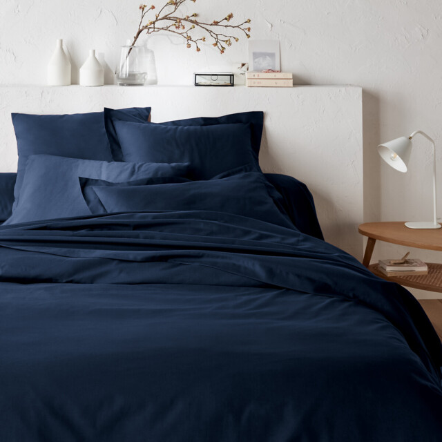 Scenario Plain Cotton Duvet Cover - image 1