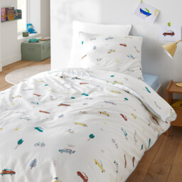 Emiliano Duvet Cover Set in 50% Recycled Cotton - thumbnail 3