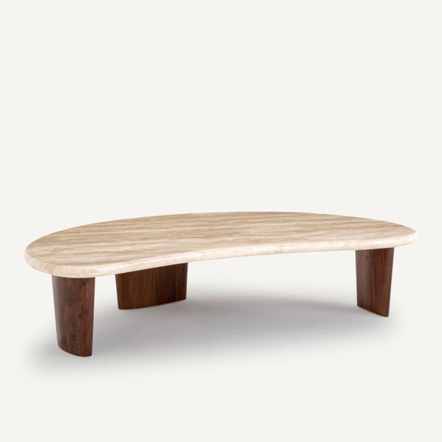 Guimel Travertine Coffee Table - image 1