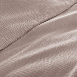 Yafa Organic Cotton Muslin Duvet Cover - thumbnail 4