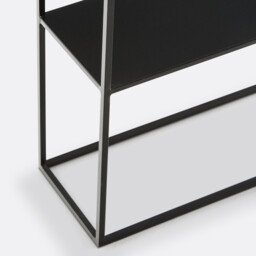 Miva 2-Tier Steel Console Table - thumbnail 4