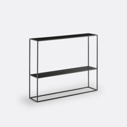 Miva 2-Tier Steel Console Table