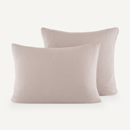 Yafa 100% Organic Cotton Muslin 200 Thread Count Pillowcase - thumbnail 1