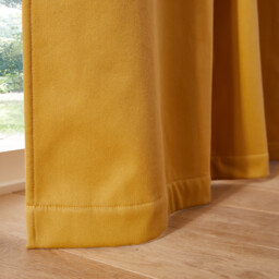 Panason Fleece Thermal Curtain, with Pencil Pleat Header and Wave - thumbnail 3
