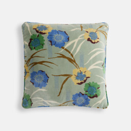 Mowan Printed Cotton Velour Square Cushion Cover, 45 X 45cm - thumbnail 1