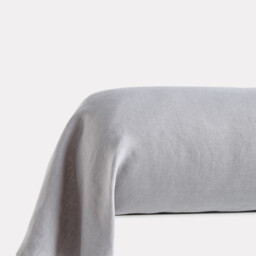 Elina Washed Linen Bolster Pillowcase - thumbnail 3