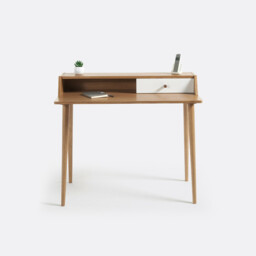 Clairoy Desk with 1 Drawer - thumbnail 3