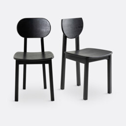 Set of 2 Tribal Ash Chairs