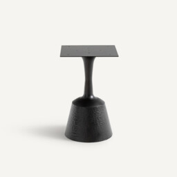 Leor Table Base in Hammered Iron - thumbnail 4