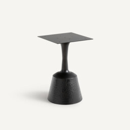 Leor Table Base in Hammered Iron - thumbnail 1