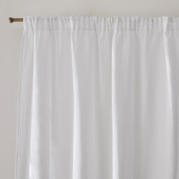 Onega Washed Linen Curtain with Pencil Pleat and Wave - thumbnail 1