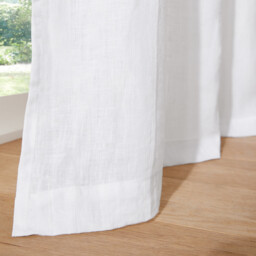 Onega Washed Linen Curtain with Pencil Pleat and Wave - thumbnail 3