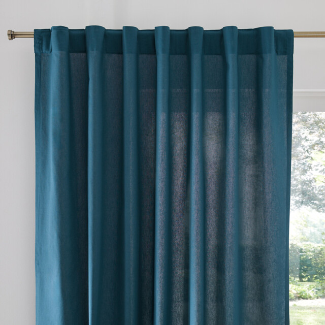 Scénario Hidden Tab Cotton Curtain - image 1