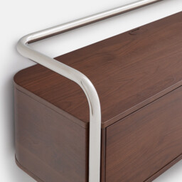 Giorgio TV Stand with 1-Door Cupboard, Width 120cm - thumbnail 4