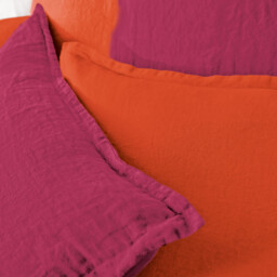 Linot Plain 100% Washed Linen Duvet Cover - thumbnail 3