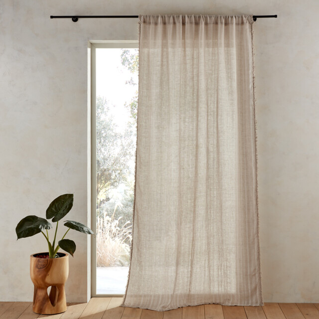 Plumaka Linen Mix Voile Curtain Panel - image 1