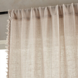 Plumaka Linen Mix Voile Curtain Panel - thumbnail 2