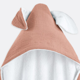 Kumla Cotton Muslin Bath Cape - thumbnail 3