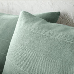 Nedo Fringed Striped 100% Cotton Bedspread - thumbnail 4
