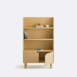 Wave Bookcase / Storage Unit - thumbnail 4