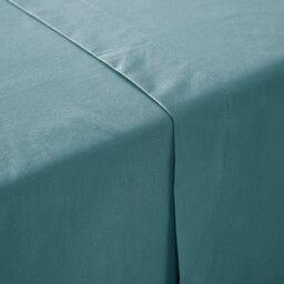 Scenario Plain Cotton Percale 200 Thread Count Flat Sheet - thumbnail 4