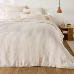 Linot Striped Washed Linen Pillowcase - thumbnail 2