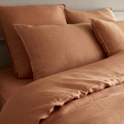 Elina Washed Linen Duvet Cover - thumbnail 4