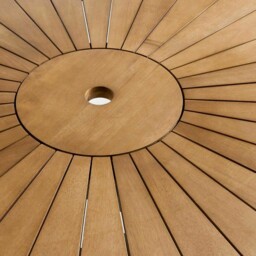 Round Garden Table in Acacia, Jakta - thumbnail 2