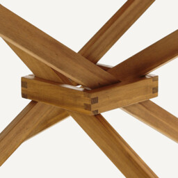 Round Garden Table in Acacia, Jakta - thumbnail 4
