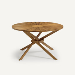 Round Garden Table in Acacia, Jakta - thumbnail 1