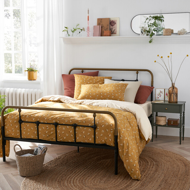 Francine Washed Cotton Duvet Cover - image 1