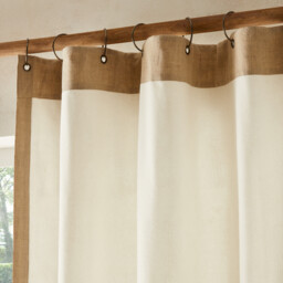 Venita Cotton Velvet & Linen Curtain - thumbnail 2