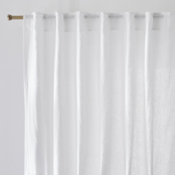 Onega Concealed Tab Top Curtain in Washed Linen