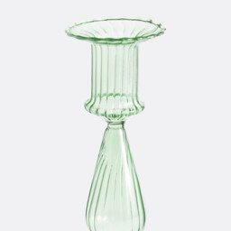 Chilava H20.3cm Glass Candlestick - thumbnail 3