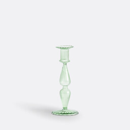 Chilava H20.3cm Glass Candlestick - thumbnail 1
