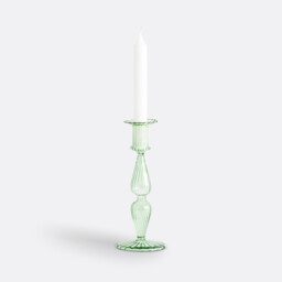 Chilava H20.3cm Glass Candlestick - thumbnail 4