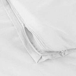 Scénario Plain 100% Cotton Zipped Duvet Cover - thumbnail 3