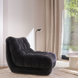 Private Blackout Curtain in Washed Linen with Concealed Tabs - thumbnail 2