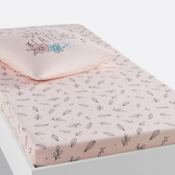 Dream Catcher Organic Cotton Fitted Sheet - thumbnail 1