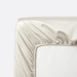 Opale Cotton Satin 350 Thread Count Fitted Sheet, 30cm Flap - thumbnail 4