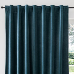 Velvet Thermal Curtain with Hidden Tabs - thumbnail 1