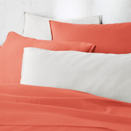 Scenario Plain 100% Washed Cotton Duvet Cover - thumbnail 3