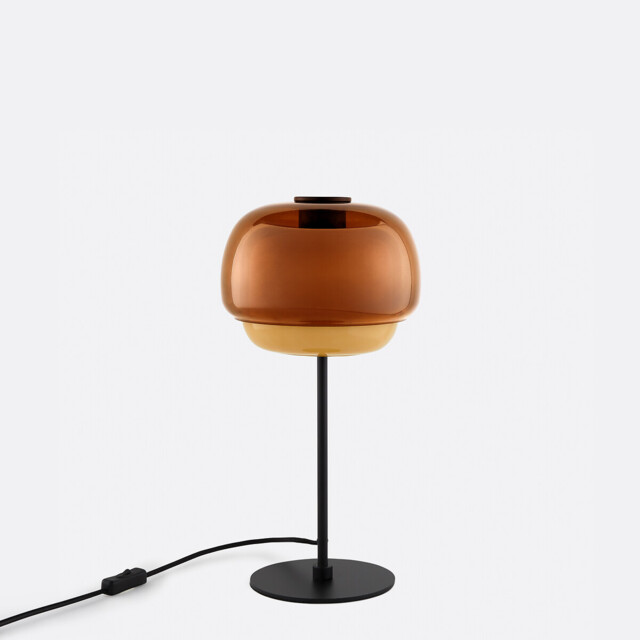 Kinoko Table Lamp in Coloured Glass - image 1