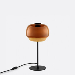 Kinoko Table Lamp in Coloured Glass