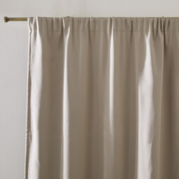 Panason Fleece Thermal Curtain, with Pencil Pleat Header and Wave