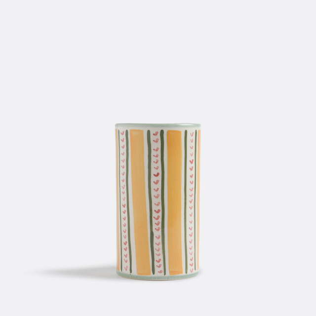 Baldia Glazed Ceramic Vase, H18cm - image 1