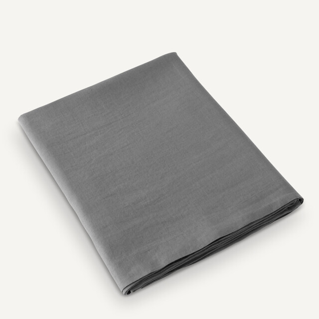 Elina Washed Linen Flat Sheet - image 1