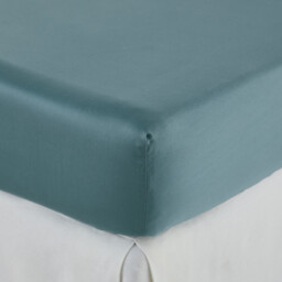Opale Cotton Satin 350 Thread Count Fitted Sheet, 30cm Flap - thumbnail 3