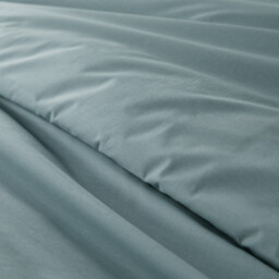 Scenario Plain Organic Cotton Percale Duvet Cover - thumbnail 4